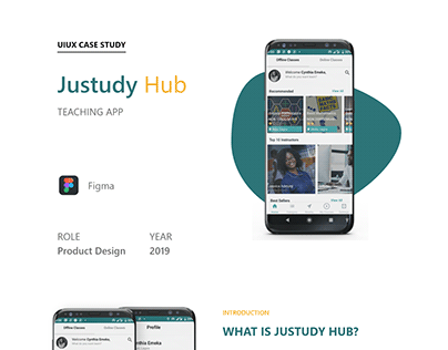 Justudy Hub App Design