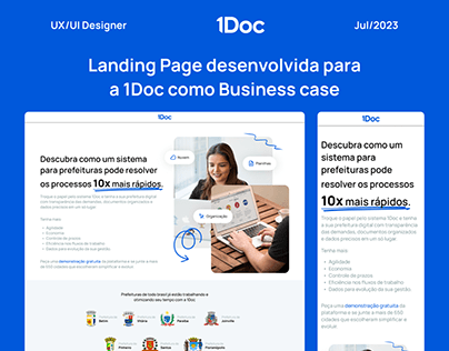 Business case (Landing Page)