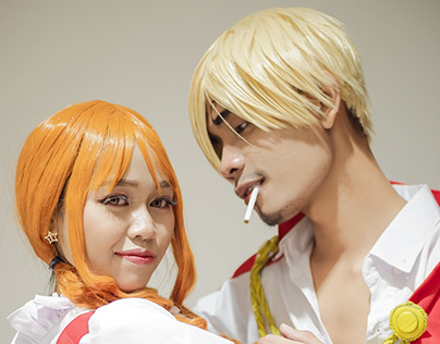 Cosplay Vinsmoke Sanji & Nami One Piece