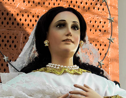 Sesión Imagen de Virgen María de vestir