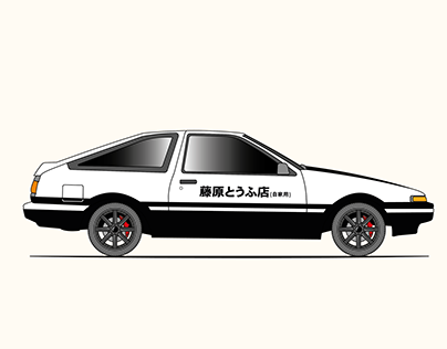 Takumi Fujiwara's Toyota AE86