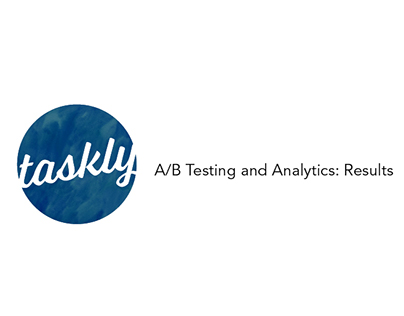 Taskly: A/B Testing and Analytics: Results
