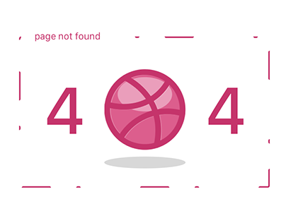 Daily UI Challenge #008
404 page