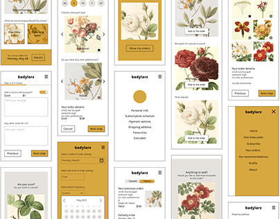 UX/ UI Design: Floris App