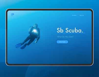 Landing page for Scuba Divers