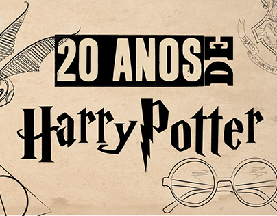 Infografia: 20 anos de Harry Potter