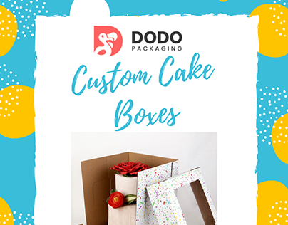 Attractive Custom Cake Boxes | Custom Cake Boxes