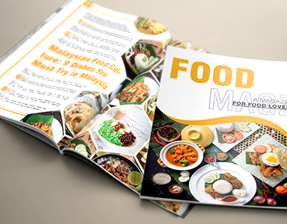 Project thumbnail - Food Magazine Design