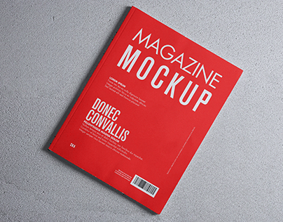 Magazine Mockup, including the freebie.
