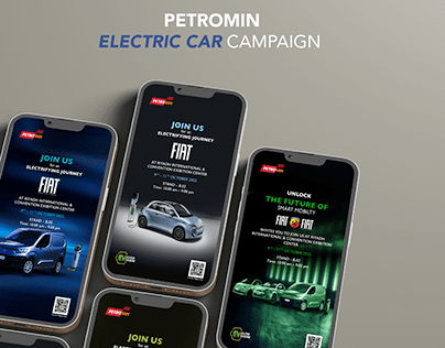 Petromin electric car campaign
