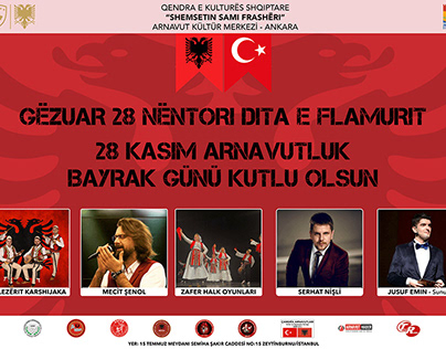 Albanian Independence Day in Istanbul, 26 Nov. 2022