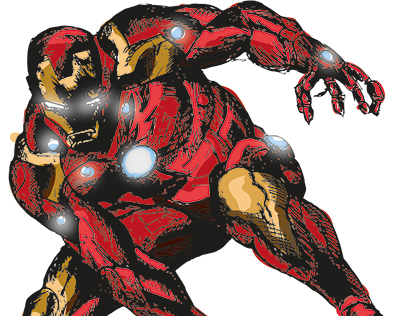 illustration Iron Man