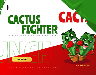 Cactus Fighter - Design Templates and Character