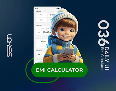 EMI Calculator | Daily UI 036