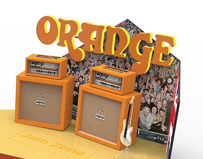 In-Store Display - Orange Amps