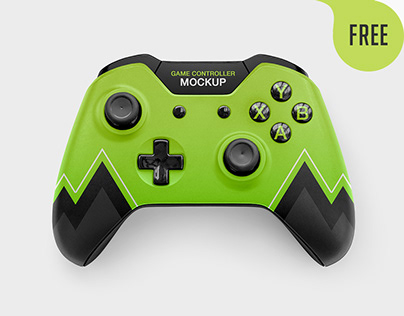 Game Controller – Free Mockup PSD