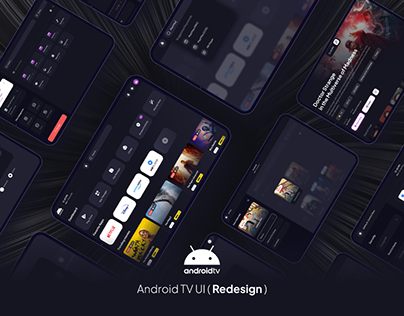 Android Smart TV Case Study (Redesign)