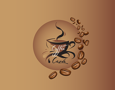 Cezve coffee logo