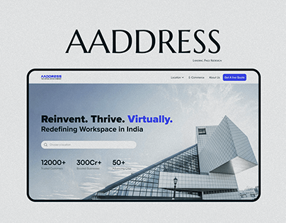 AADDRESS Website Redesign