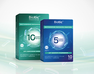 БАД "Biotic". Упаковка