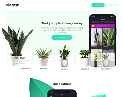 PlantIn Website