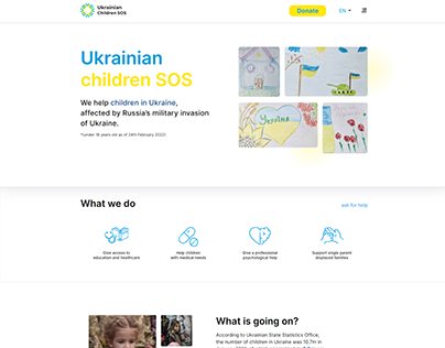 Ukrainian children SOS