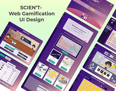 Scien T - Gamification UI Design