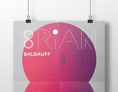 Brian Baldauff Event Poster