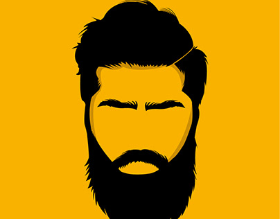 Bearded Man Logo | A concept design For Branding