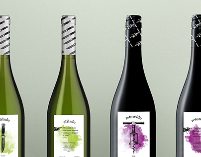 Diseño de packaging para vino tinto y verdejo
