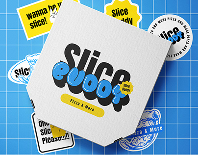 Slice Buddy | Pizza Branding | Purple Ocean Studio