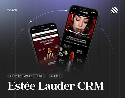 Estée Lauder CRM | UX-UI Design