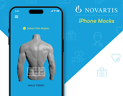 Novartis iPhone Mocks