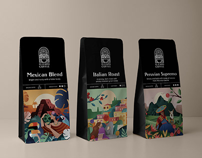 ''El Capo'' Coffee Branding