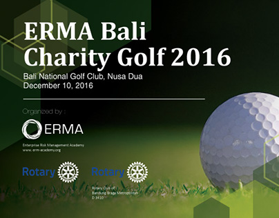 ERMA Bali Charity Golf 2016