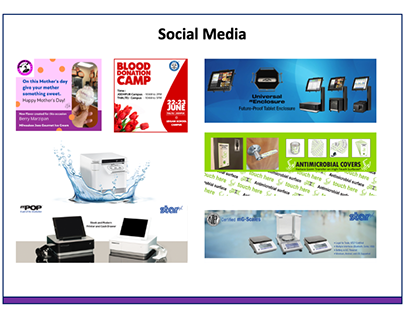 Star Micronics Social Media Covers and Ads