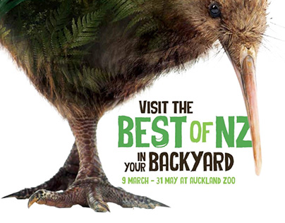 Auckland Zoo - full page advertisement