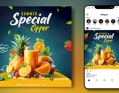Special Offer - Social Media Post Design