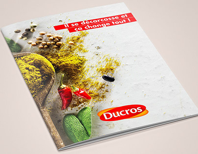 Graphic design -Promotional booklet "Ducros"
