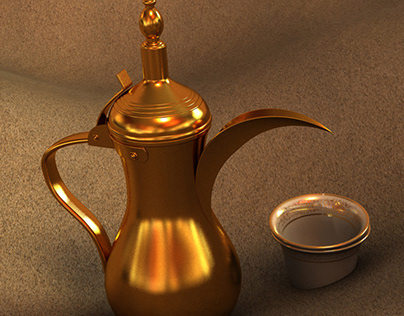 Arabic coffee dallah