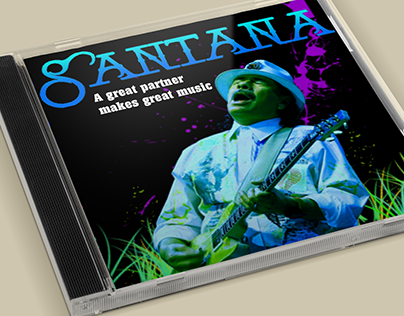[Trabajo] Carlos Santana Great Hits Custom CD