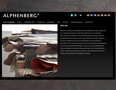 Alphenberg - Leather flooring