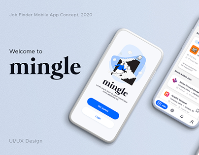 mingle / job finder app