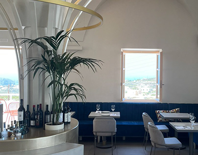 Restaurant in Pyrgos, Santorini