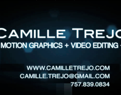 Camille Trejo - Motion Graphics Demo Reel