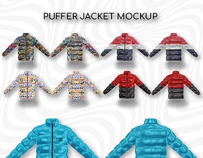 Puffer Jacket Mockup