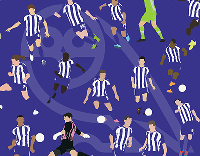 Sheffield Wednesday Squad Poster 2014/15