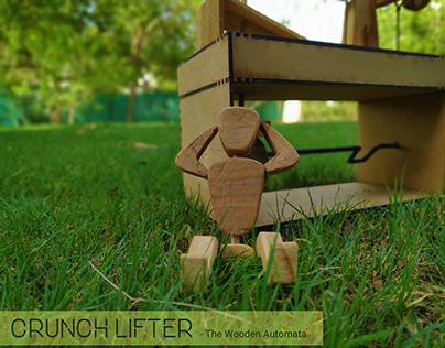 CRUNCH LIFTER - The Wooden Automata