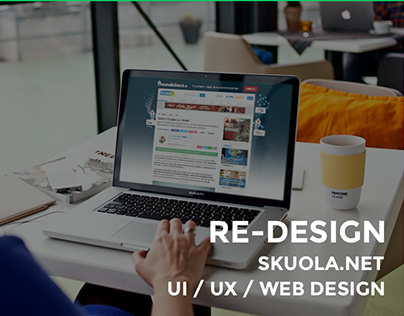 Re-Design Single Page - Skuola.net