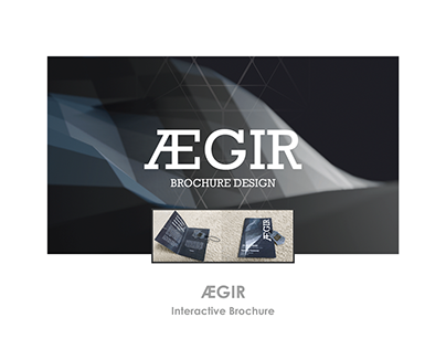 Ægir - Interactive Brochure